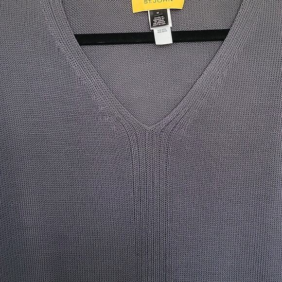 St. John Wool Blend Dolman Sleeve Sweater, M - Picture 6 of 11